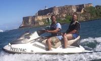 aquatica jet ski tour of old san juan, puerto rico