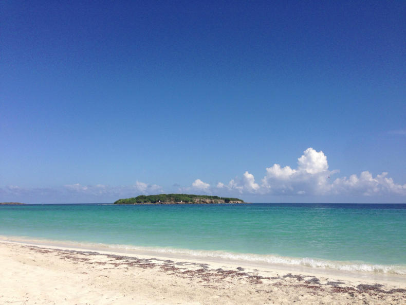 Playa Chiva / Blue Beach, Vieques