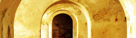 arches @ el morro fort in old san juan