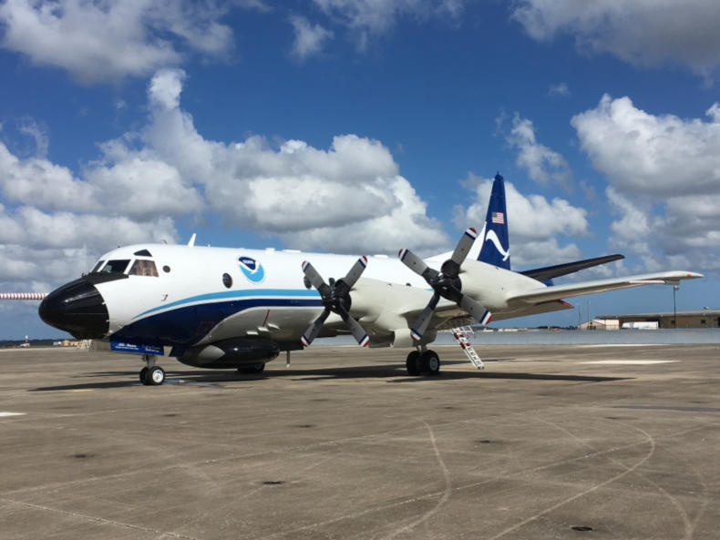 Hurricane Hunter Aircraft Open Day in Puerto Rico