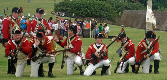 1797 Battle of San Juan: 2012 Reenactment