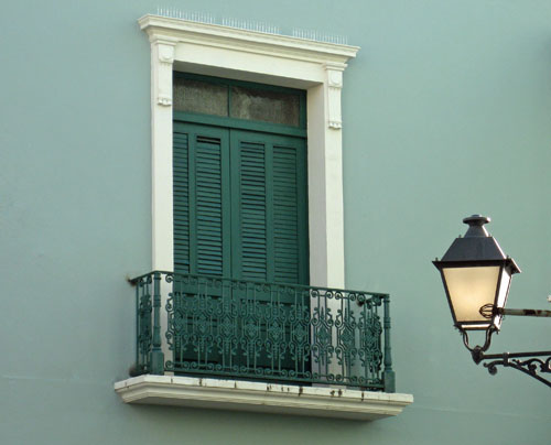 old san juan balconies