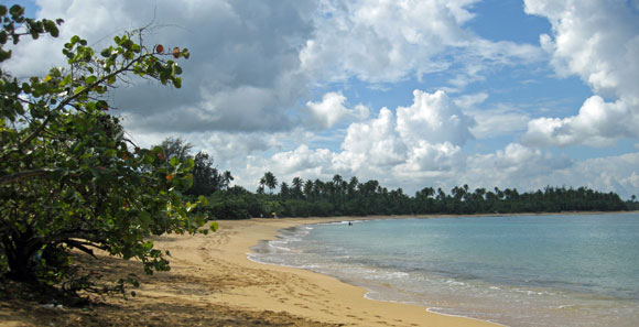 Beach at Pinones, Puerto Rico