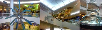 Plaza Las Americas Art Sculptures