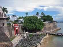 san juan gate, old san juan, puerto rico
