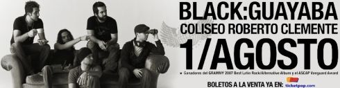black guayaba live in San juan august 1 2008