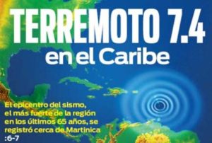 martinique earthquake