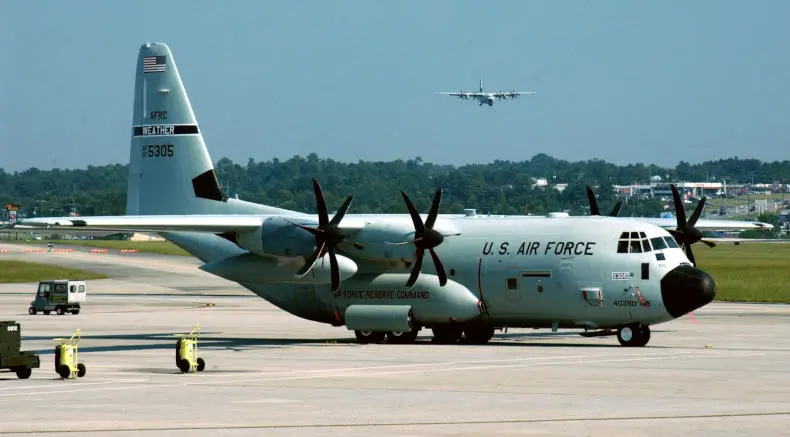 Hurricane Hunter Aircraft Open Day in Puerto Rico