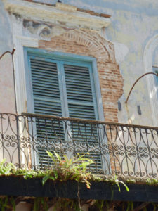 old san juan balconies