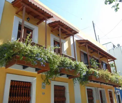old san juan balconies