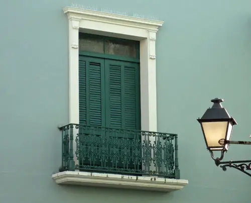 old san juan balconies