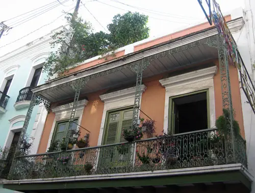 old san juan balconies