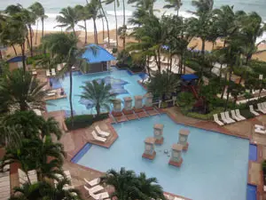 Raining in Puerto Rico