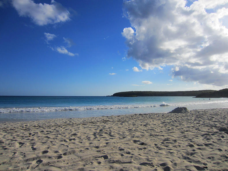 Playa Caracas / Red Beach, Vieques