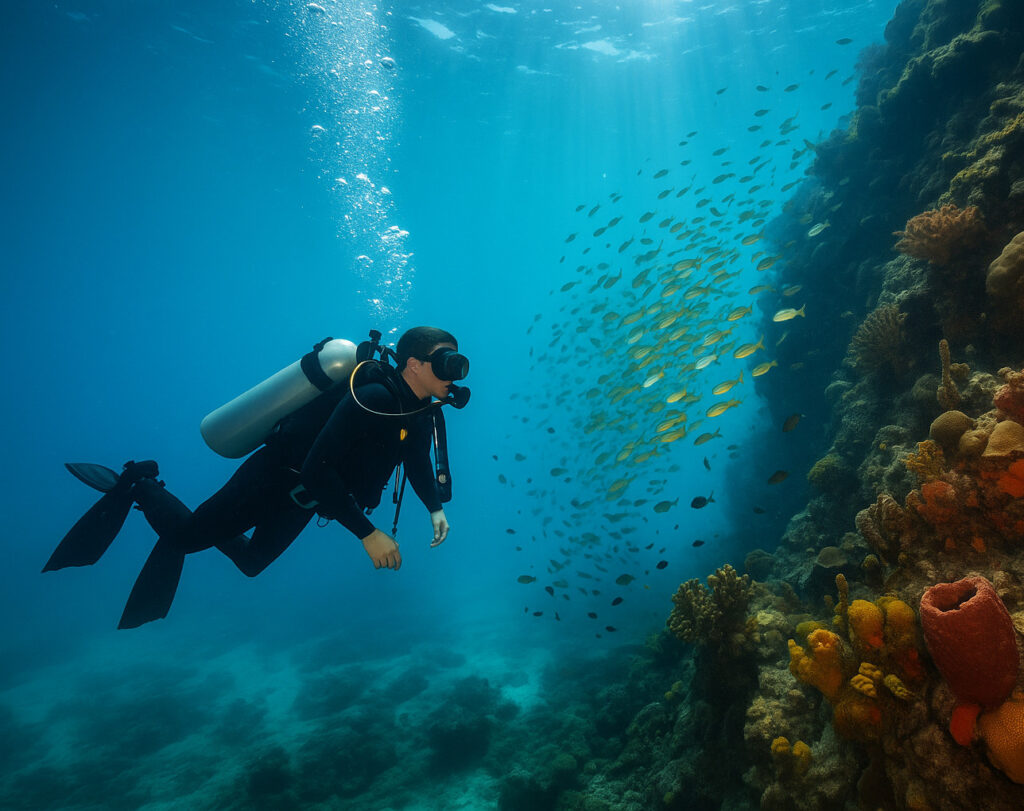 Dive In: The Most Popular Watersports in Puerto Rico - scuba diving