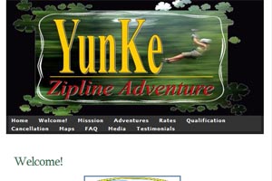 yunke zip line adventure tours in Puerto Rico